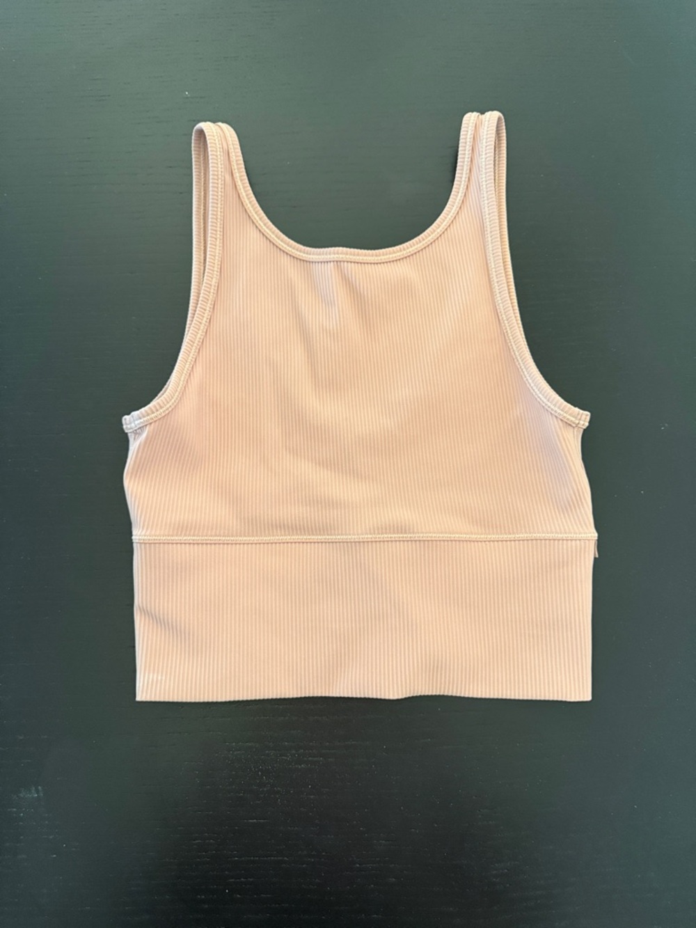 lululemon athletica Power Pivot Ribbed Tank Top in Tan